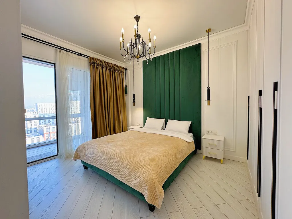 Апартаменты самым красивым видом на горы