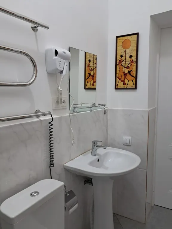 Апартаменты "Африка" в 300 м от песчаного пляжа, свой двор и мангал