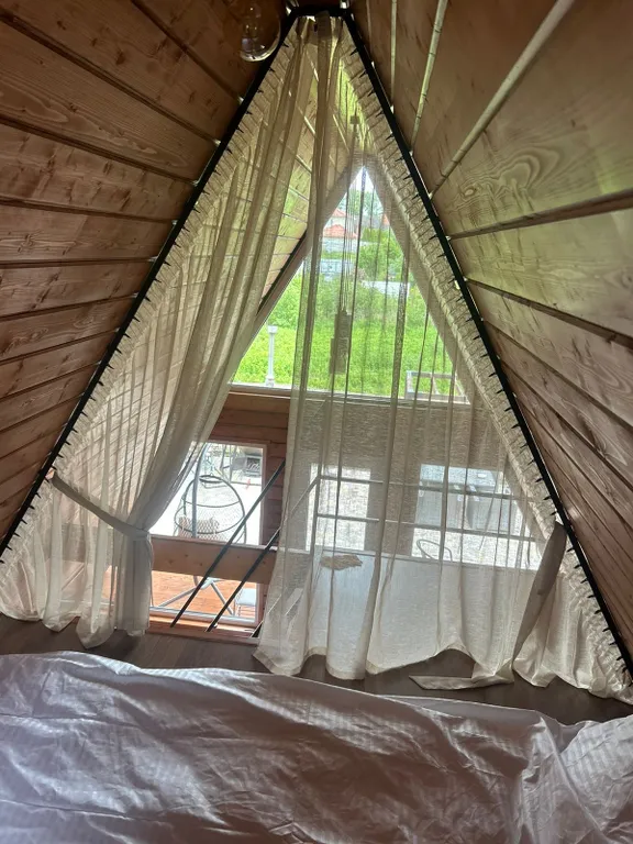 Романтический афрейм домик в 20 минутах от центра Калининграда