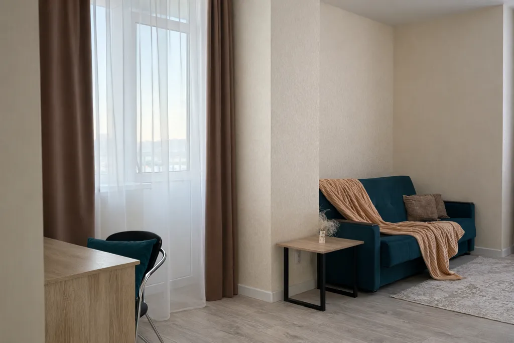 Просторная 2-комнатная квартира в центре