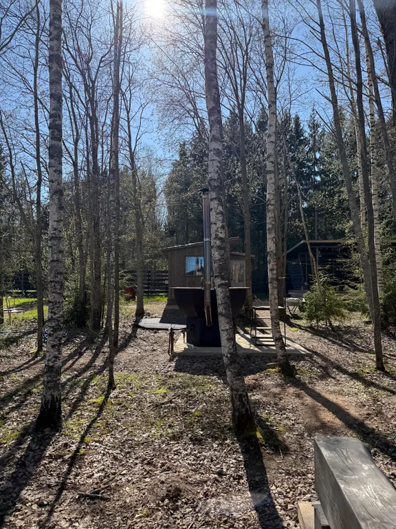 Дом и юрта на Валдае