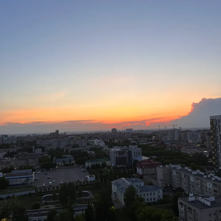 Уютная студия с видом на Волгу