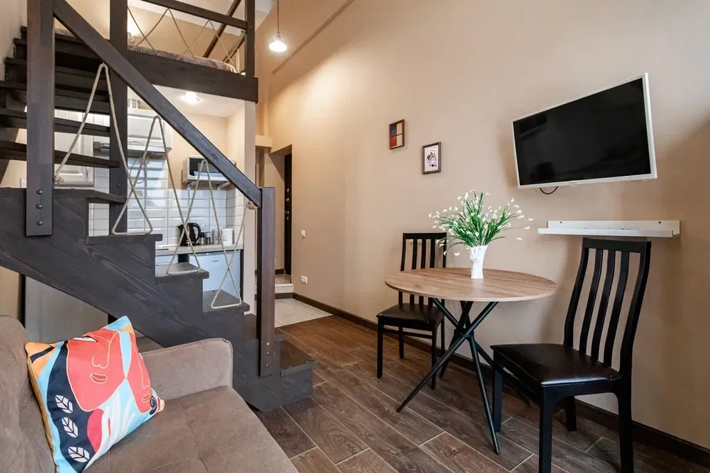 Квартира Квартира Двухуровневая студия в ЖК Apartville у метро Селигерская — Москва