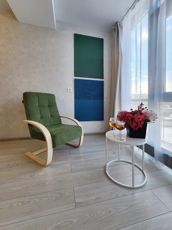 Современная квартира с сауной