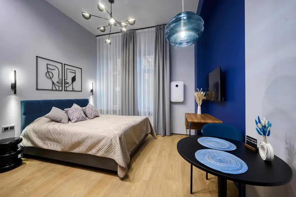 Квартира Квартира Студия Blue — Москва
