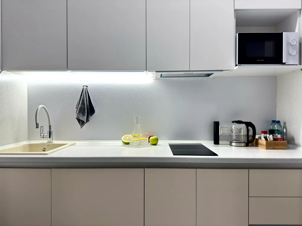 Квартира Квартира Люкс с видом на море и реку с балконом — Лазаревское