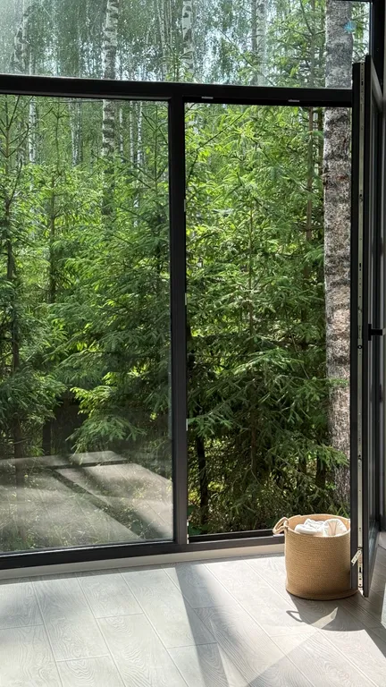 Коттедж Панорамный дом в окружении леса с сауной и чаном — Семеновское