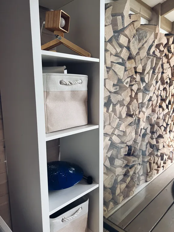 Коттедж Дубль дома с панорамными окнами на сосны — Семеновское