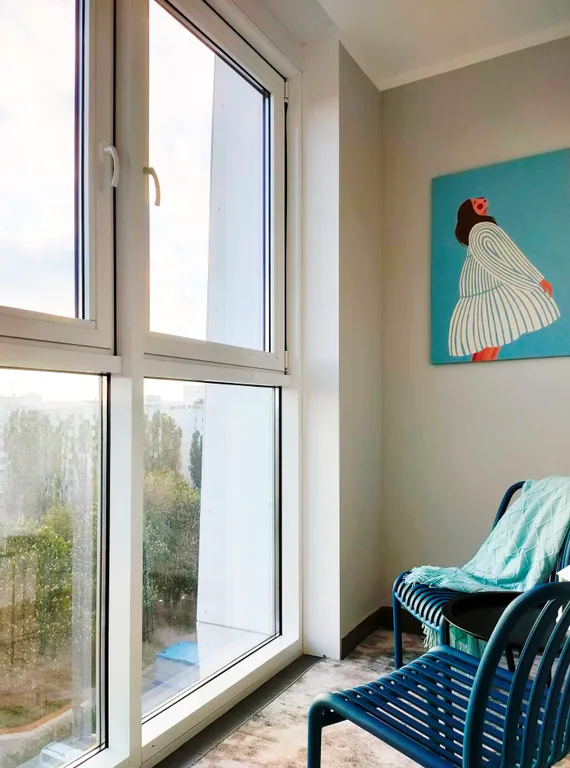 Квартира с красивой террасой на крыше дома в Белгороде