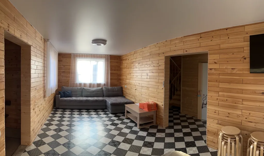 Новый деревянный дом