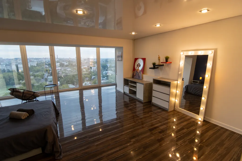 Апартаменты с панорамным видом на город