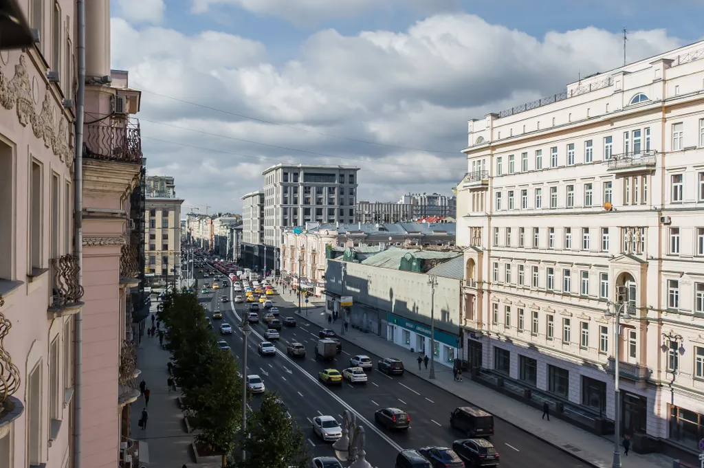 Квартира Квартира С панорамным видом на Тверскую — Москва
