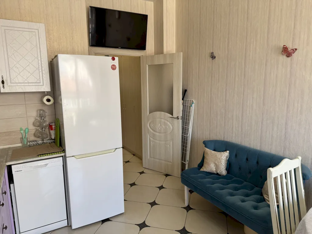 Квартира 1-к квартира с балконом и видом на горы - жк Черноморский — Геленджик