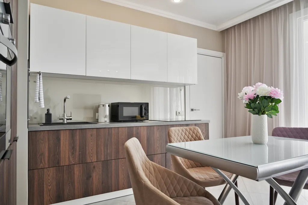 Просторная стильная евро 2-комнатная квартира в центре