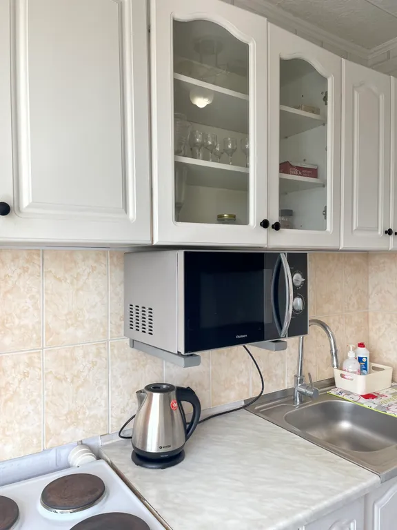 Квартира с балконом и видом на вулкан