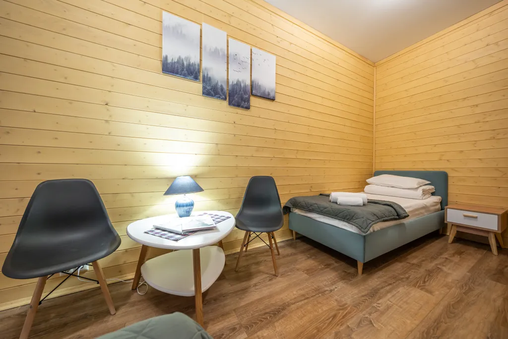 Уютные апартаменты с видом на лес