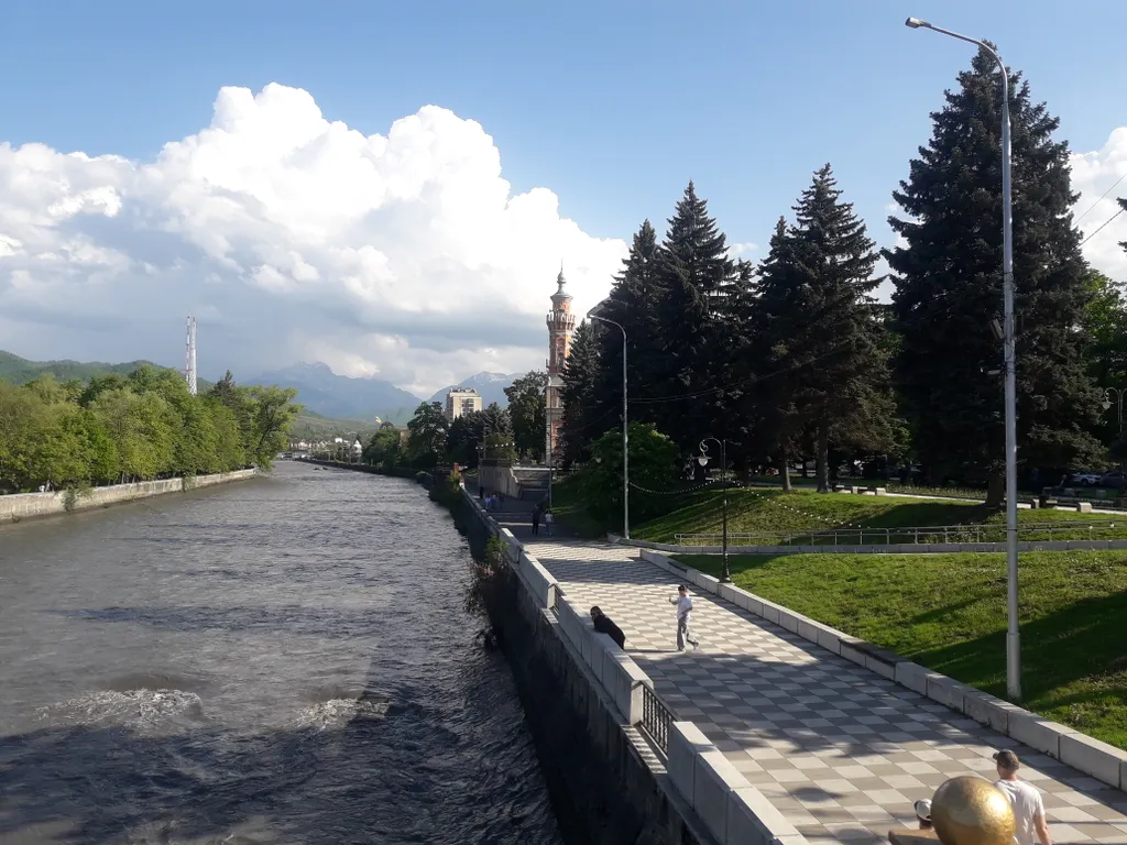 Квартира Уютная 2-комнатная квартира в центре города — Владикавказ