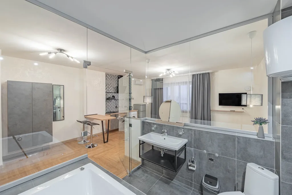 Прозрачный люкс с видом на реку