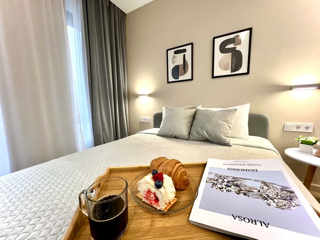 Квартира Апартаменты люкс в авторском квартале Машаров в центре города — аренда посуточно в Тюмень