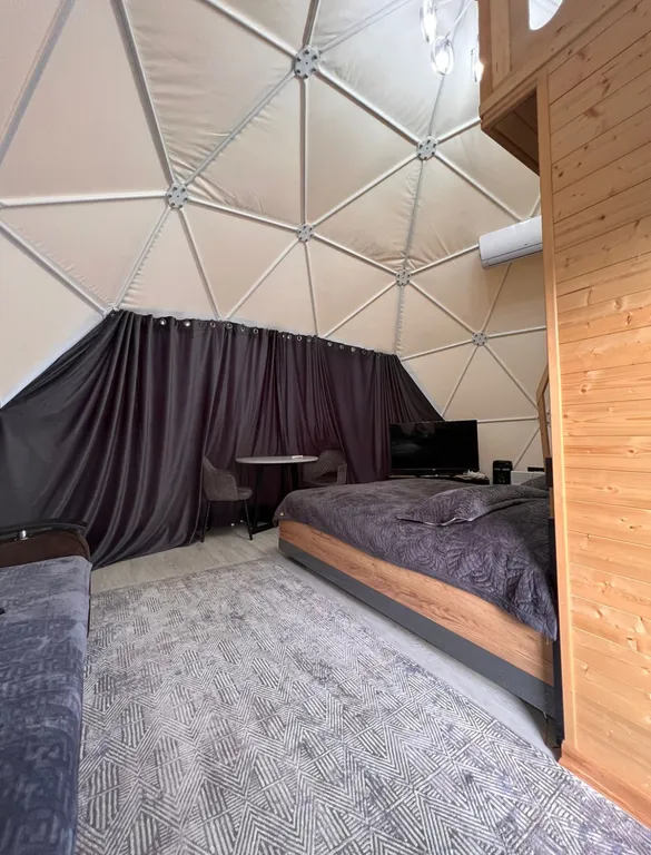 Уютный глэмпинг на терртории природного парка