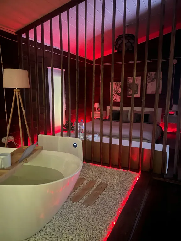 Dobrilovo Village уютный домик с видовой ванной, банным чаном и фурако