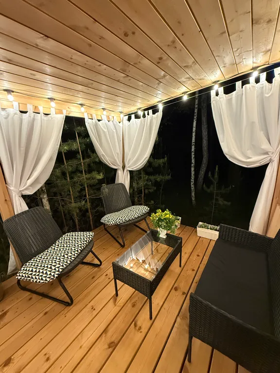 Дом 42m2 — чан, кухня, Wi-Fi