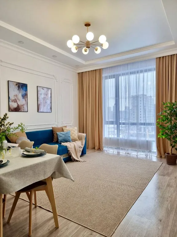 Стильная 2 комнатная квартира, в шаговой доступности от Хан Шатыра