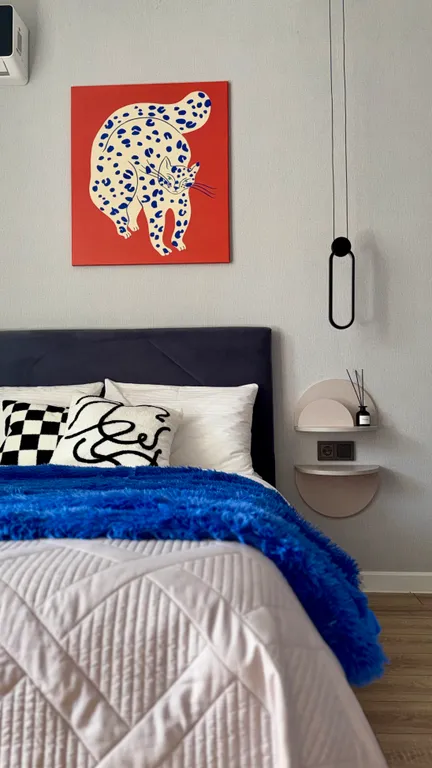 Квартира Квартира Уютная стильная студия с большим балконом. Транзит из Крыма — Краснодар