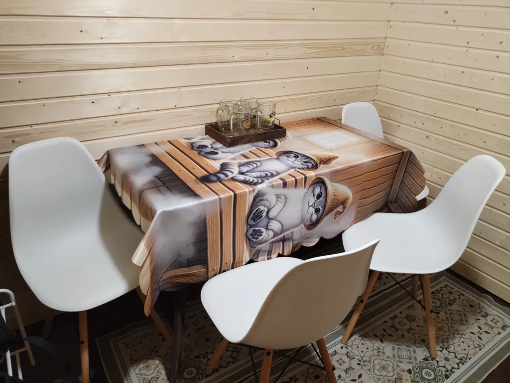 Домик с баней на берегу Ладожского озера