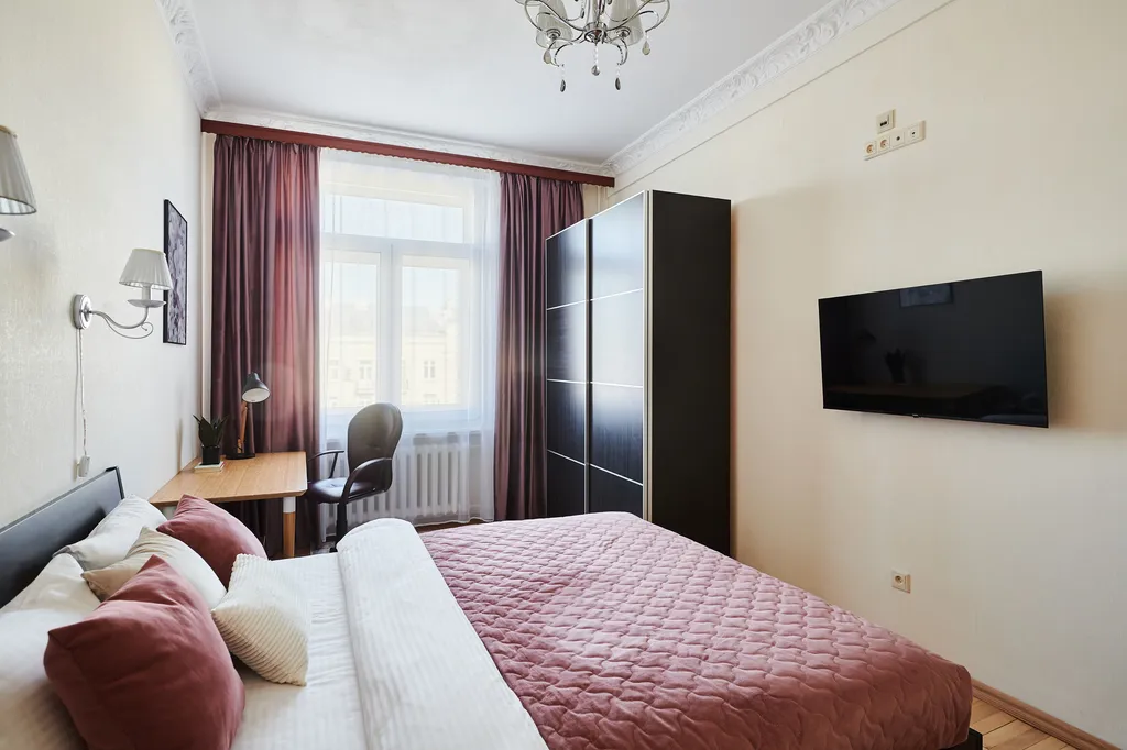 Квартира Квартира Евротрешка с видом на Тверскую — Москва