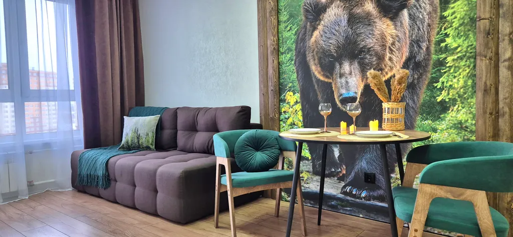 Квартира Тайга в новом ЖК рядом с ГЦ Кузбасс и КемГУ — аренда посуточно в Кемерово