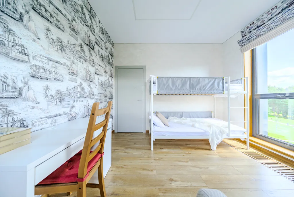 Охтаинн 9-12 с двумя спальнями и видом на лес