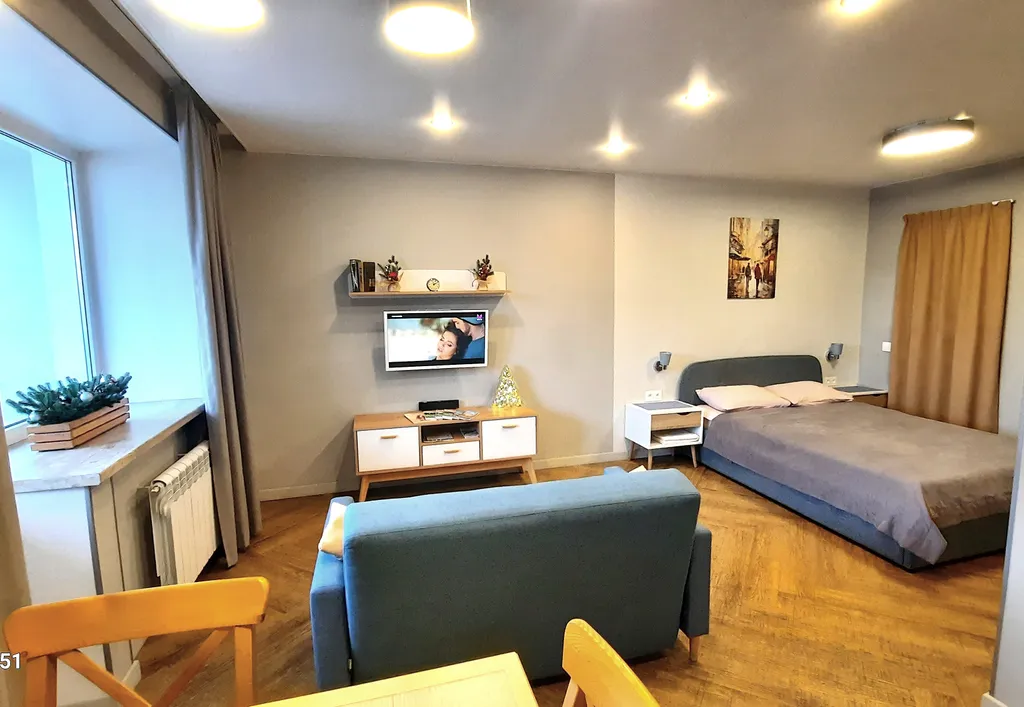 Квартира Дизайнерская студия в центре Абакана — аренда посуточно в Абакан