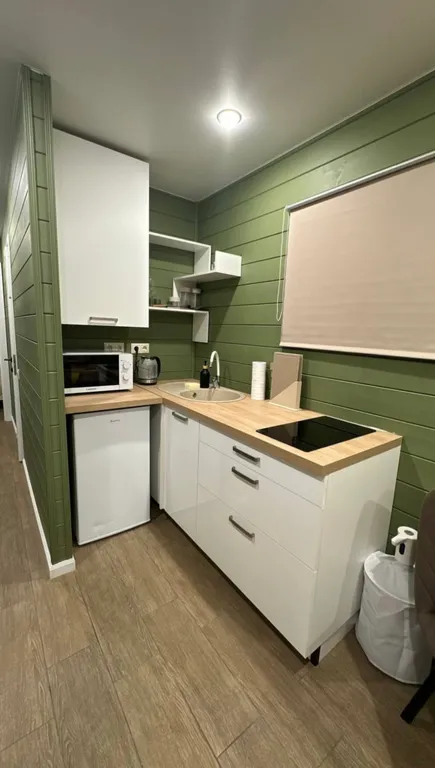 Уютный домик для отдыха с верандой и костровой зоной