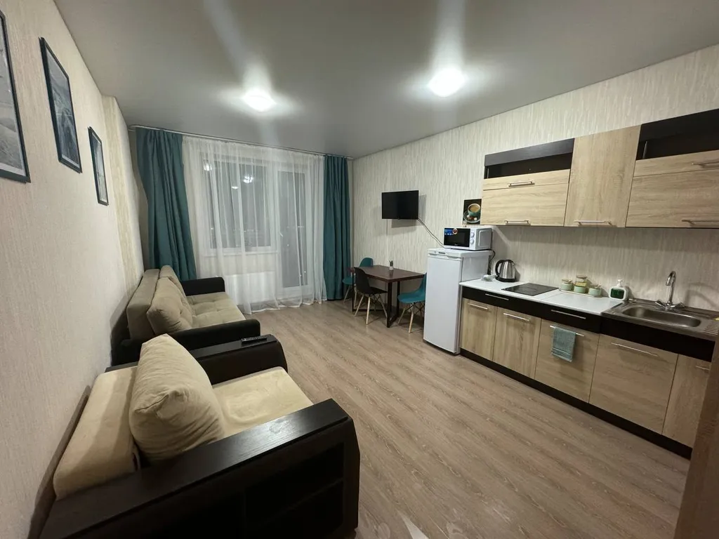 Прекрасная квартира-студия с потрясающим видом из окна — аренда посуточно в Челябинск