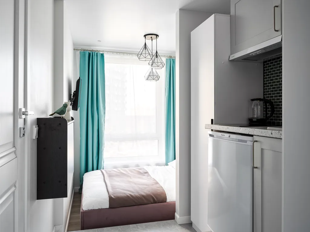 Уютная новая студия у метро