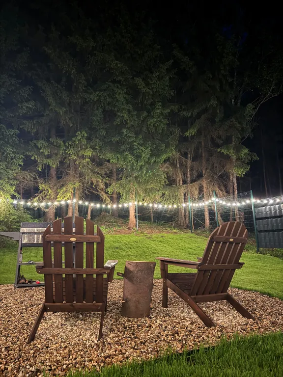 Уютный домик-глемпинг с сауной в лесу