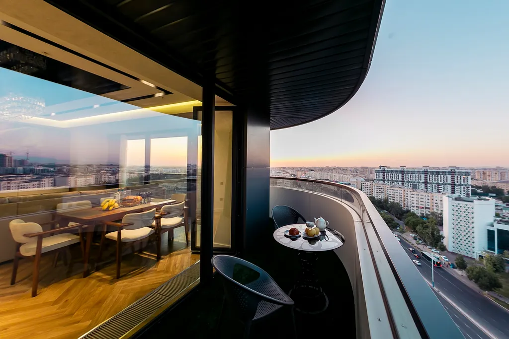 NRG U Tower с прекрасным видом на Tashkent city