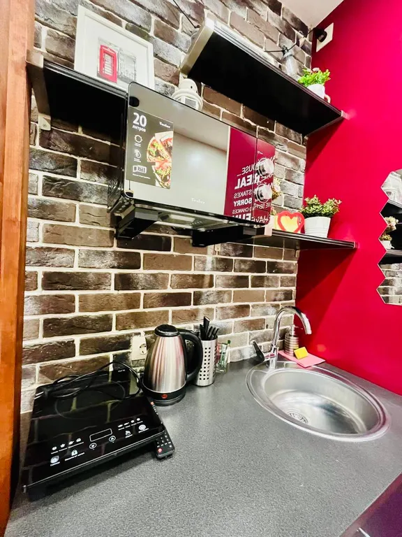 Квартира Квартира Красивая студия на 19 этаже с видом на Mоcкву — Москва