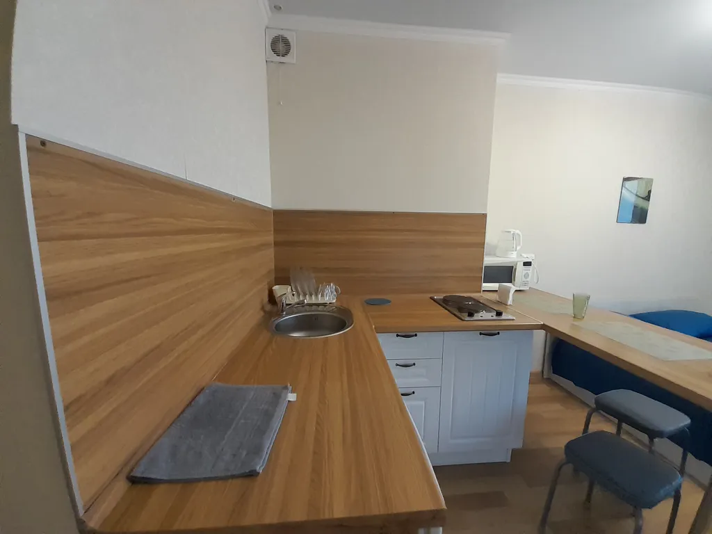 Квартира-студия с панорамным видом