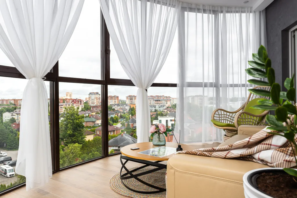 Стильные апартаменты в центре с панорамным видом