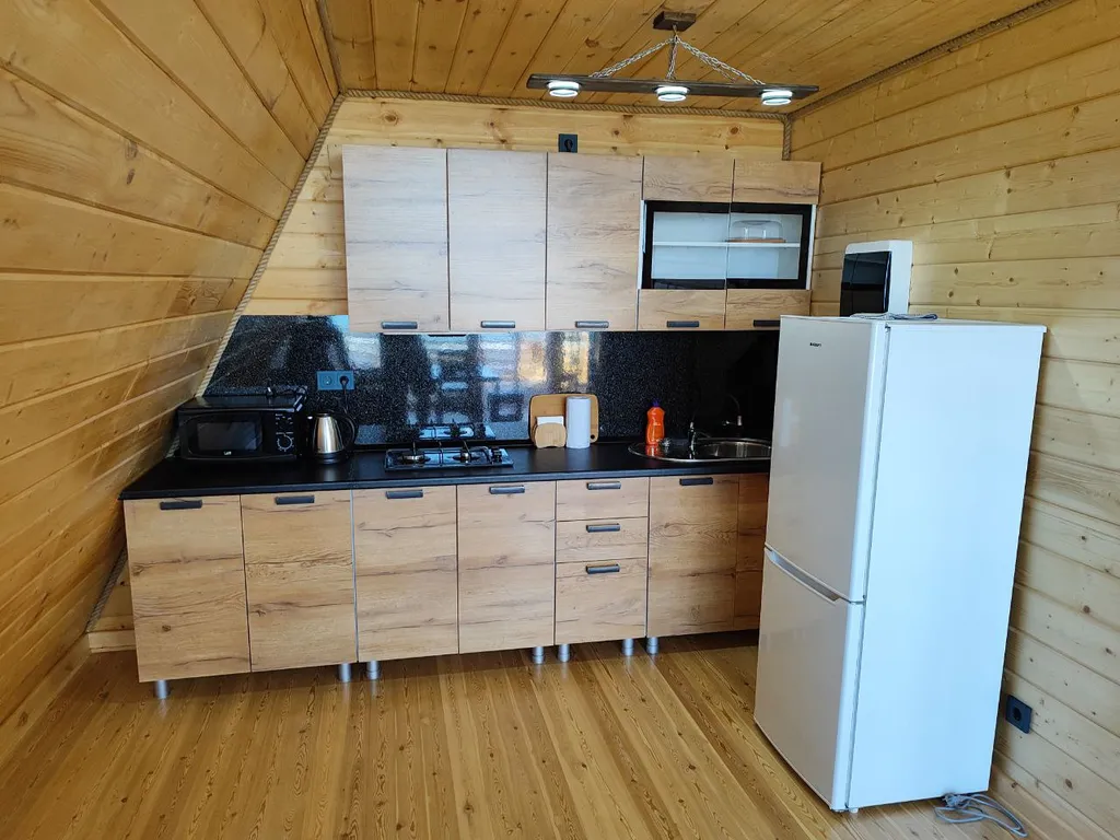 Домик а-фрейм на 1 линии