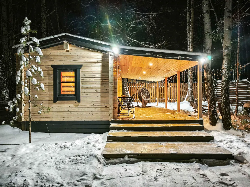 Эко-Домик в лесной тиши