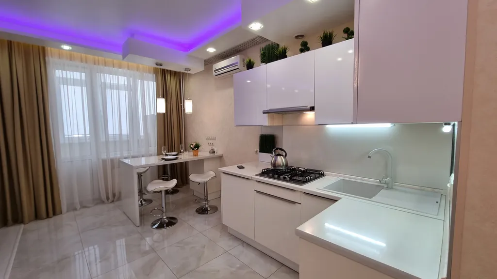 Стильная студия в новом доме