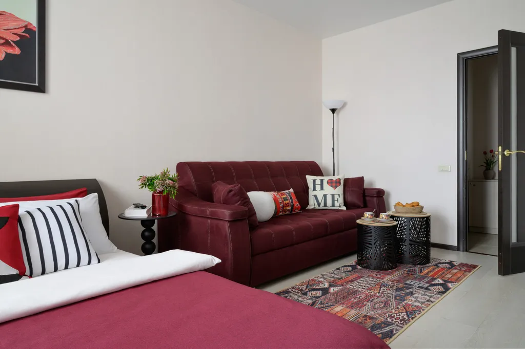 Современная 1-комнатная квартира в центре города