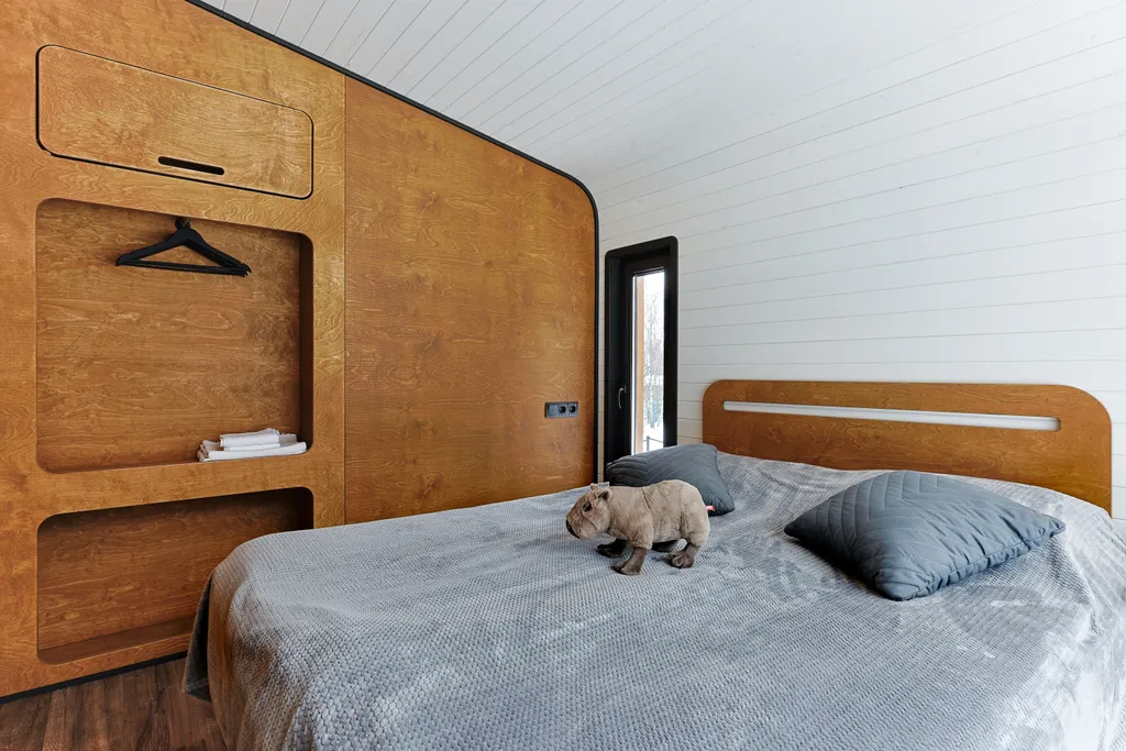 Коттедж Дизайнерский коттедж Бари с уличной купелью Фурако возле леса — Истра