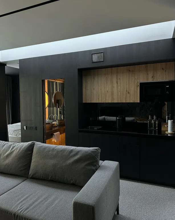 Загородный дом Helsinki с панорамными окнами на берегу реки Вуокса