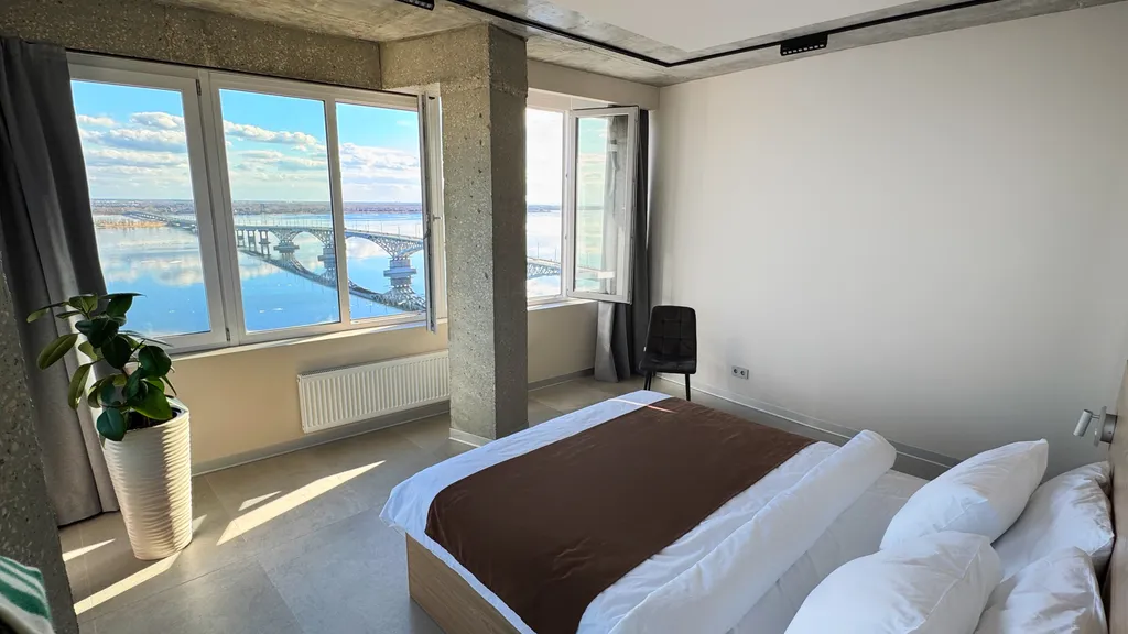 Квартира Апартмент с видом на Волгу и мост — аренда посуточно в Саратов