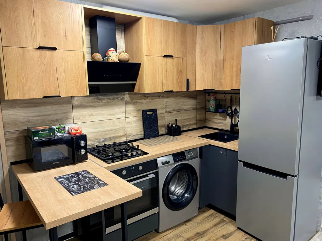 Очень уютная, стильная квартира студия в стиле лофт