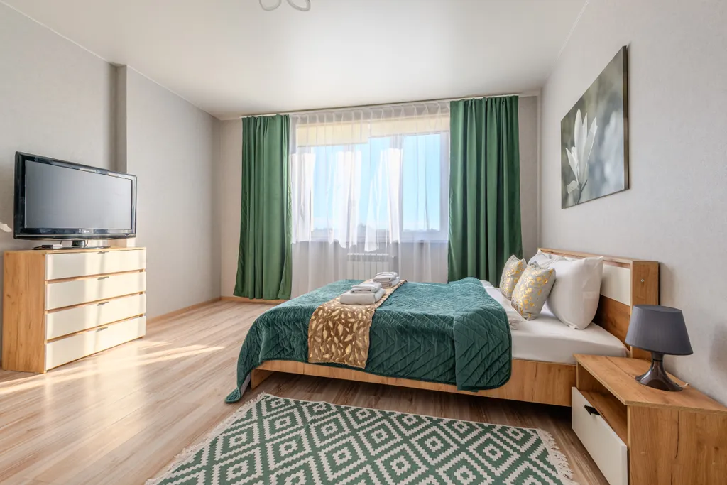 Апартаменты с красивым видом на залив, гостиничный сервис, бесконтактно